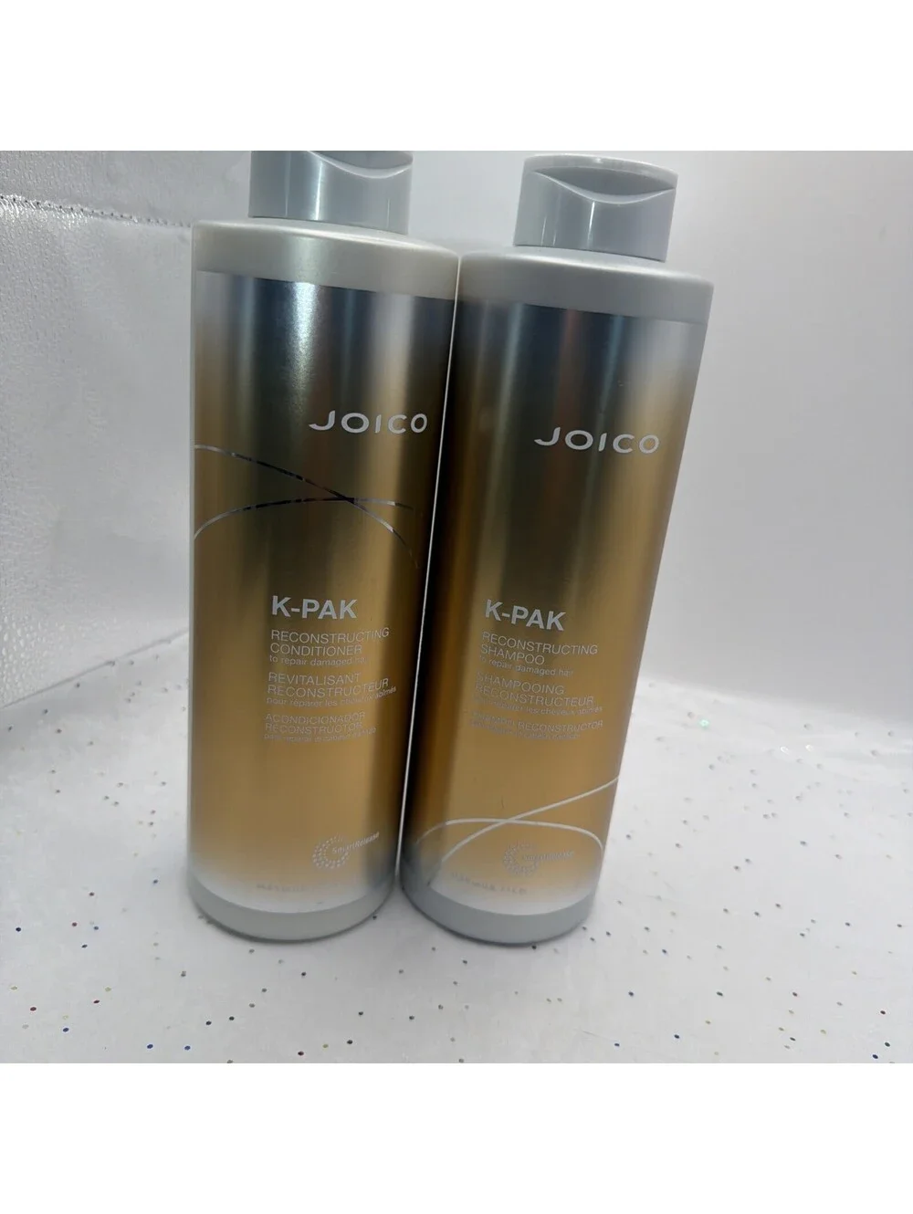 Joico K-PAK Reconstructor Shampoo & Conditioner Liter Duo 33.8oz Salon Set